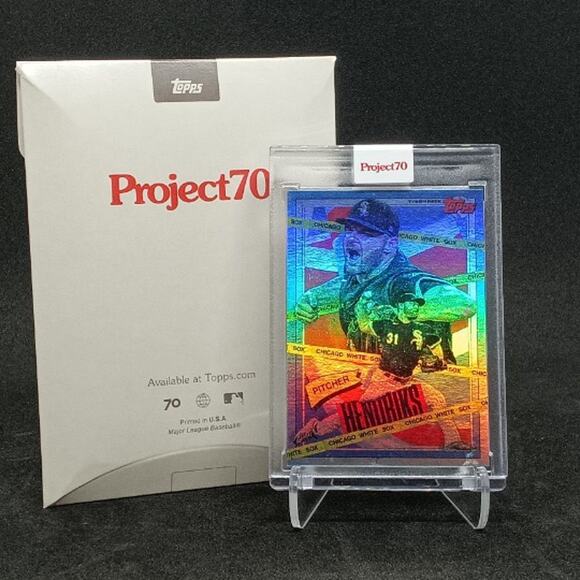 Topps Project70® Card 879 Rainbow Foil 43/70- Liam Hendriks by Tyson Beck - Picture 2 of 4